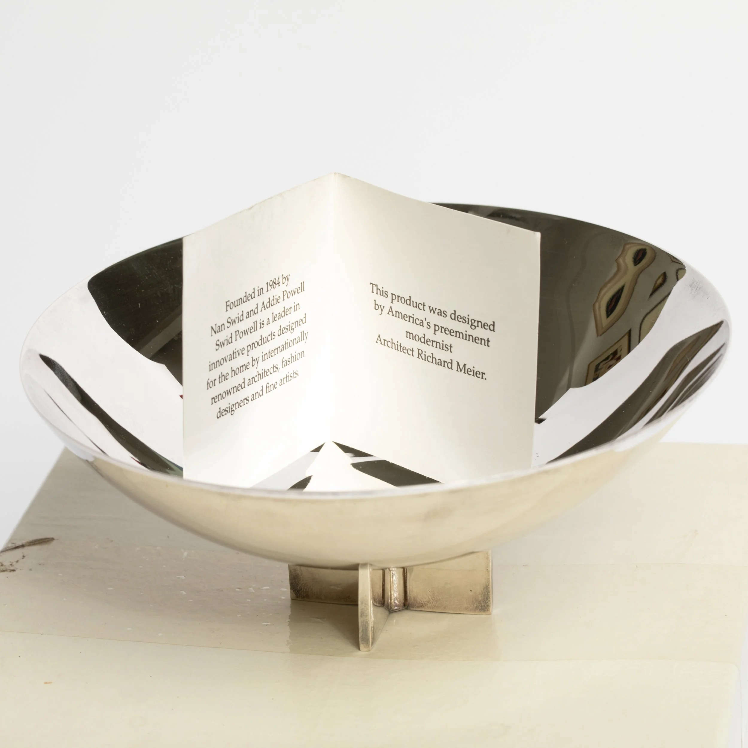Swid Powell Richard Meier Bowl — HAMEL20